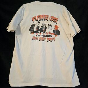 Vtg Disney World Wilderness Lodge Cast Member T-Shirt Halloween Party 1997 Large